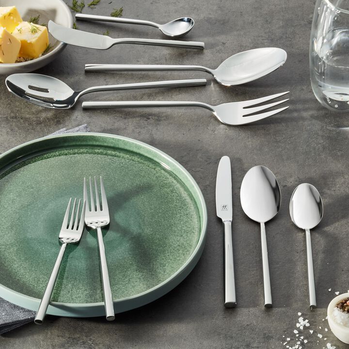 Aberdeen, 45-pc Flatware Set, 18/10 Stainless Steel , large 2