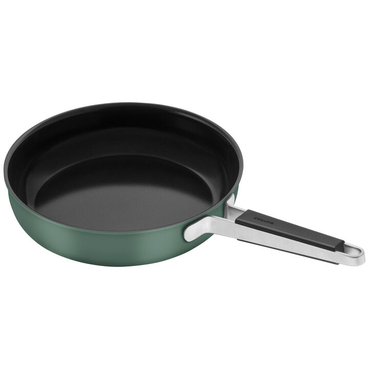 Pure, 11-inch, 18/10 Stainless Steel, Frying Pan Ceramic Non-stick Coating, large 1