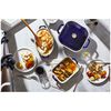 Stoneware, 4-pc, Mixed Baking Dish Set, dark blue, small 11