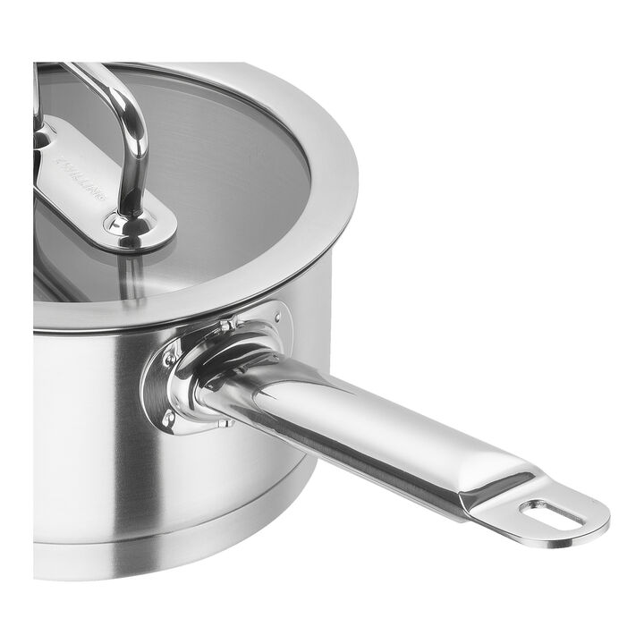 Pro, Stieltopf 20 cm, 18/10 Edelstahl, Silber, large 2