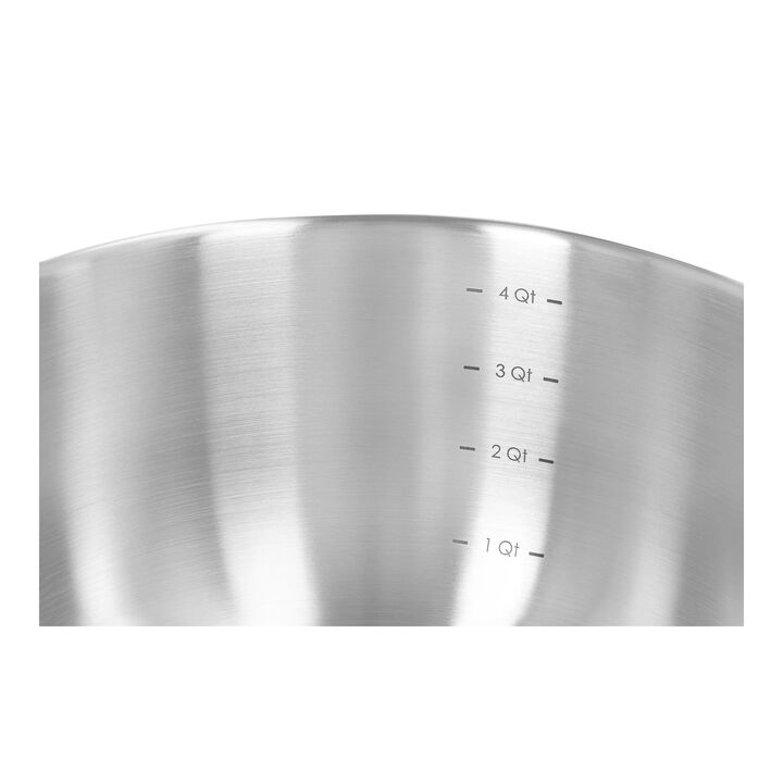 Kom, Zilverkleurig, large 3