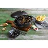 Cast Iron, 2 qt, Cast Iron, Mussel Pot, Black Matte - Factory Second, small 2