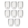Sorrento, 8 Piece, Coffee Glass Set - Value Pack, transparent, small 1