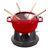 Specialities, 18 cm Cast iron Fondue Set cherry, small 1