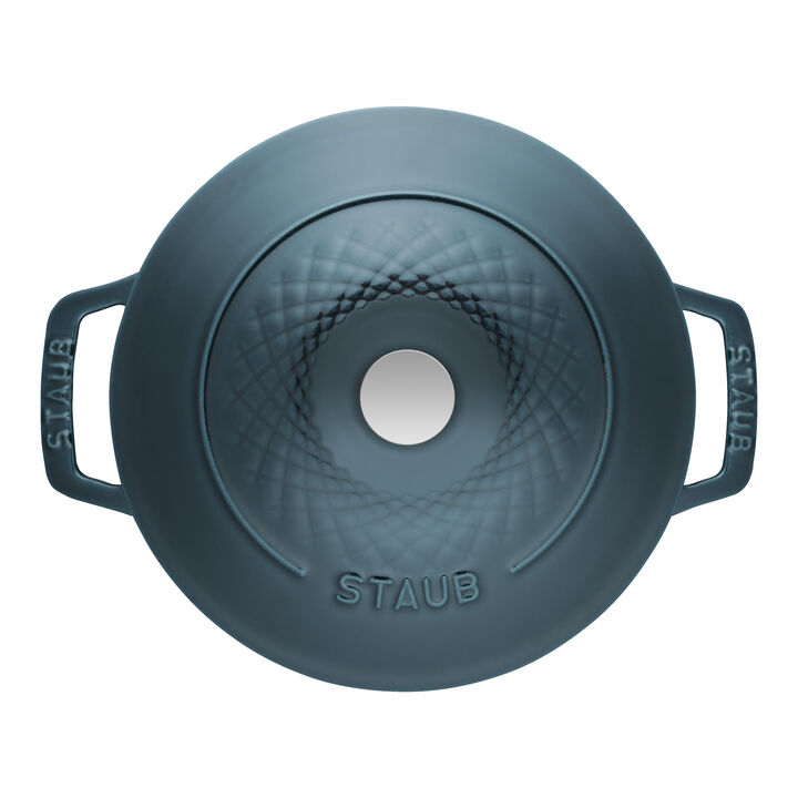 La Cocotte, Cocotte twister 24 cm, Rond(e), La Mer, Fonte, large 4