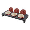 Cast Iron, Fiber Wood, Mini Dutch Oven Stand, Black Matte, small 5