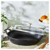 Cast Iron, 3.5 qt, Braiser With Glass Lid, Black Matte, small 5