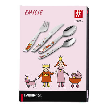 &Ccedil;ocuk &Ccedil;atal Kaşık Bı&ccedil;ak Seti | 18/10 Paslanmaz &Ccedil;elik | 4-par&ccedil;a,,large 2