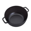 Cast Iron, 5 qt, Essential French Oven, black matte, small 4