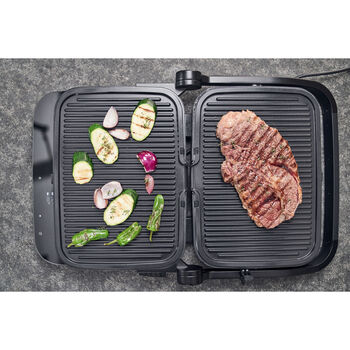 Izgara ve Tost Makinesi, Siyah,,large 6
