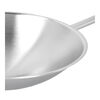 ControlInduc X, Wok Rund bund 36 cm, 18/10 rustfrit st&aring;l, small 5