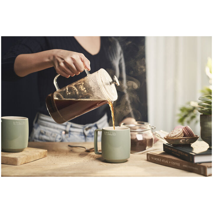 Ceramique, 350 ml ceramic Mug eucalyptus, large 2