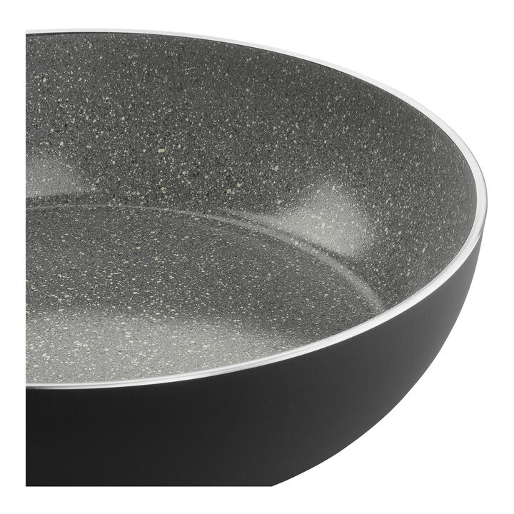 Bologna, Sautepande Med glaslåg, 28 cm, Aluminium, Keramisk non-stick belægning, large 2