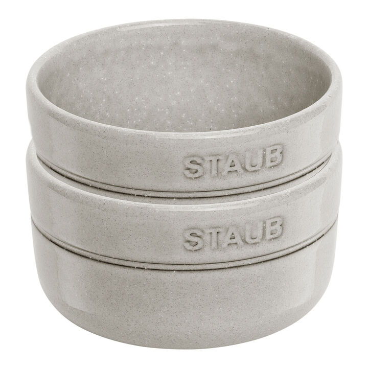 Dining Line, Skålsæt, 2-dele/ 22 cm, Hvid Trøffel, Keramisk, large 1