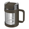 Thermo Plus, Thermo mug, 380 ml, stainless steel, chocolate, small 3