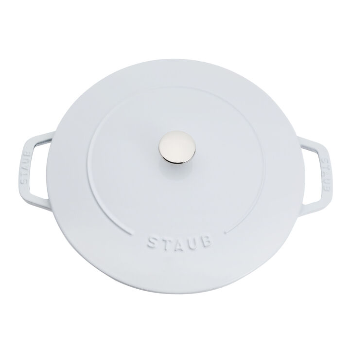 Cast Iron, 5 qt, Essential French Oven, pure-white, large 3