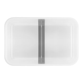 Vakumlu Yemek Taşıma Kabı, L D&uuml;z, Plastik, Beyaz-Gri,,large 5