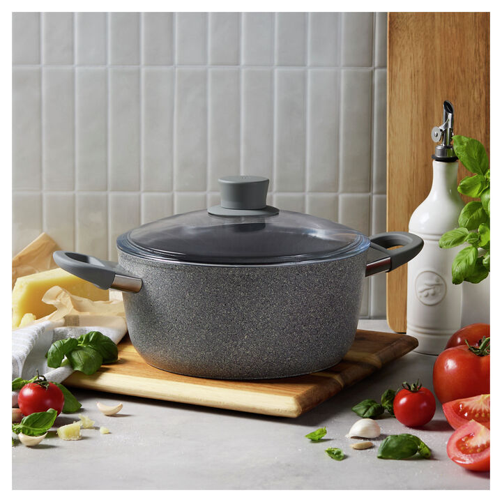 Parma Plus Ceramic, 4.8 qt, Aluminum, Ceramic Nonstick Dutch Oven With Lid Ceramic Coating, large 2