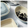 Stoneware, 4-pc, Macaron Mixed Baking Dish Set, light blue, small 13