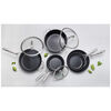 Motion Ceramic, 10-pc, Hard Anodized Ceramic Nonstick Cookware Set Ceramic Coating, small 5