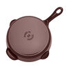 Cast Iron, 8.5-inch, Traditional Deep Skillet, Grenadine, small 5