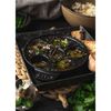 Specialities, 14 cm Cast iron Snail Dish black, small 7