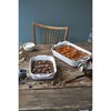 Stoneware, 13-x 9.5-inch, Rectangular, Baking Dish, White, small 4