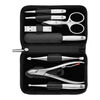 PREMIUM, Zip fastener case, 8 Piece, nappa leather, small 1
