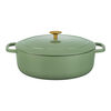 Bellamonte, Cocotte ovale - 31 cm, verde, small 2