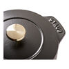 La Cocotte, 12 cm round Cast iron Rice Cocotte black, small 8