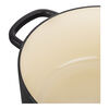 Bellamonte, Cocotte 28 cm, Rond(e), Noir mat, Fonte, small 7
