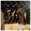 Professional S, 20-pc, Knife block set, natural, small 17