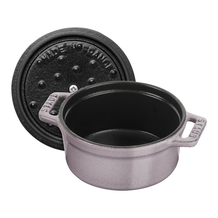 La Cocotte, Mini cocotte 10 cm, redondo, Flor de cerejeira, Ferro fundido, large 2