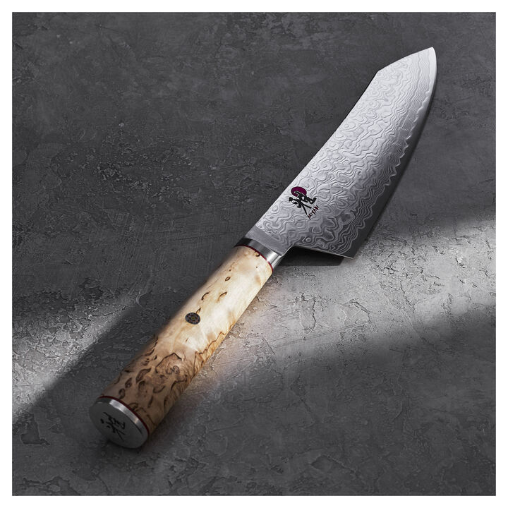 Birchwood SG2, 7-inch Rocking Santoku Knife, Fine Edge , large 4