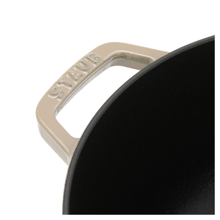 Cast Iron, 5 qt, Essential French Oven, sesame, large 4