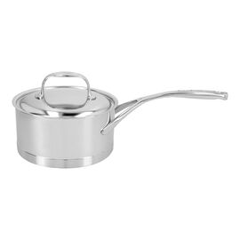 1.5 l 18/10 Stainless Steel round Sauce pan with lid, silver
