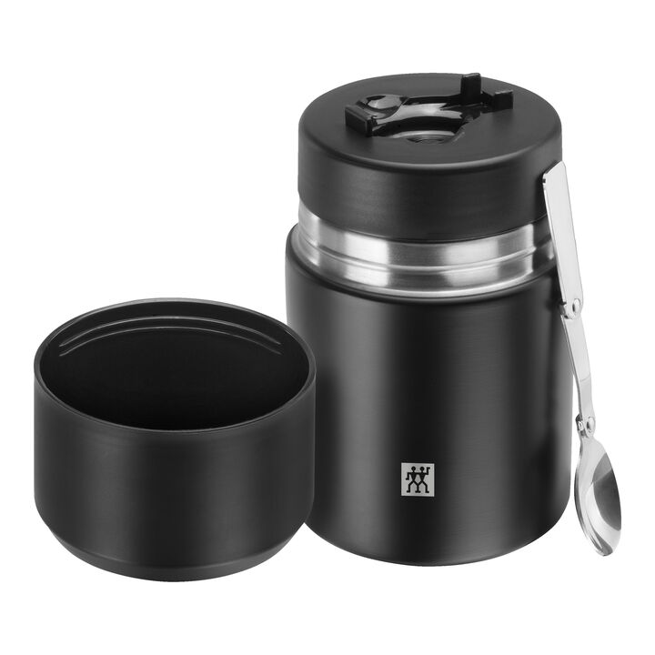 Thermo, Food jar, 700 ml, stainless steel, black, large 4