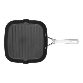 Grill 28 x 28 cm, Aluminio, Negro