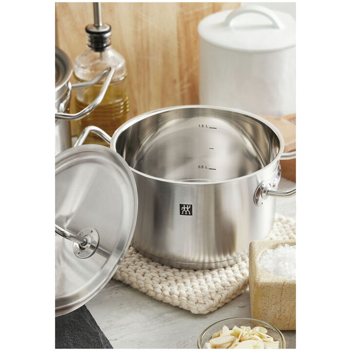 TWIN Classic, 12 Piece 18/10 Stainless Steel Cookware set, large 3