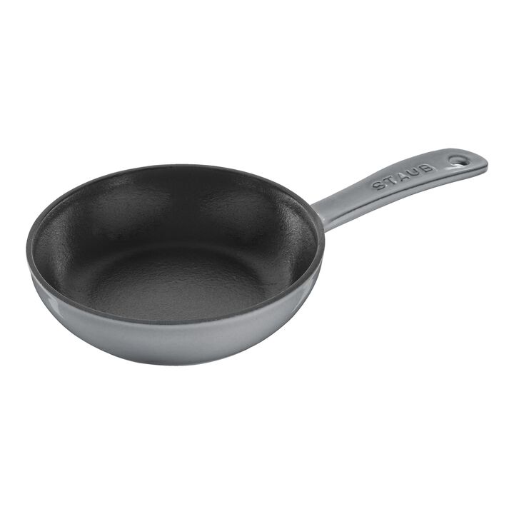 Cast Iron, 6.5-inch, Petite Frying Pan, Graphite Grey, large 1