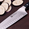 Pro, 7-inch, Hollow Edge Santoku Knife, small 5