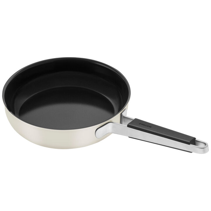 Pure, Padella, 24 cm, 18/10 acciaio inossidabile, Rivestimento antiaderente senza PFAS, large 1