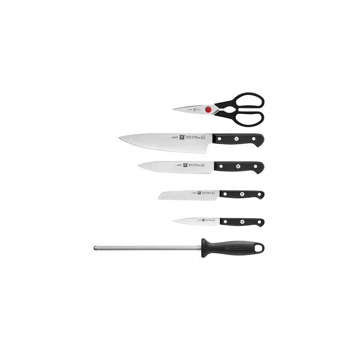 Gourmet, 7-tlg, Messerblockset, Natur, large 2