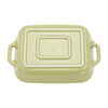 Stoneware, 3-pc, Rectangular Baking Dish Set, light green, small 5