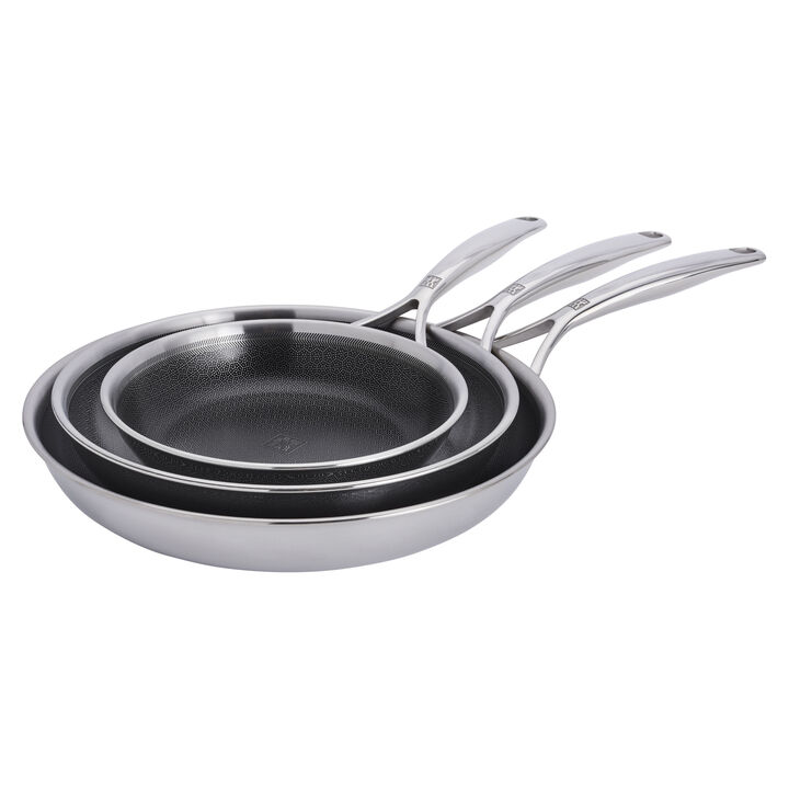 Peak, 6-pc, Ceramic Hybrid Frying Pan Set, large 3
