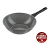Terreno Plus, Wok, 28 cm, Aluminium, Titanverst&auml;rkte keramische Antihaftbeschichtung, small 1