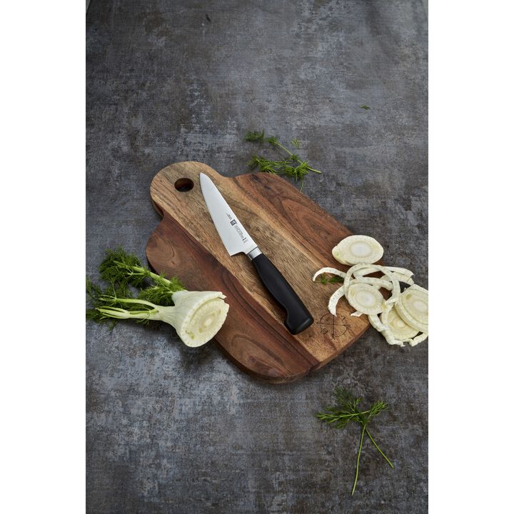VIER STERNE, Couteau de chef compact 14 cm, large 3