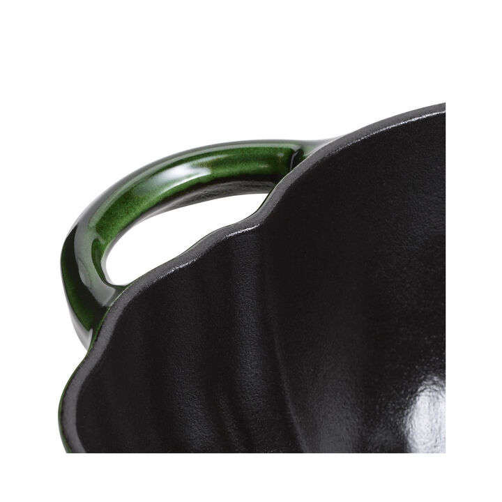 Cast Iron, 3.5 qt, Pumpkin, Cocotte With Stainless Steel Knob, Basil - Factory Second, large 4