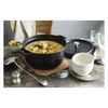 Cast Iron, 4 qt, Round, Dutch Oven, Black Matte - Factory Second, small 2