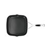 Alu Pro 5, 28 cm square Aluminium Grill pan black, small 3